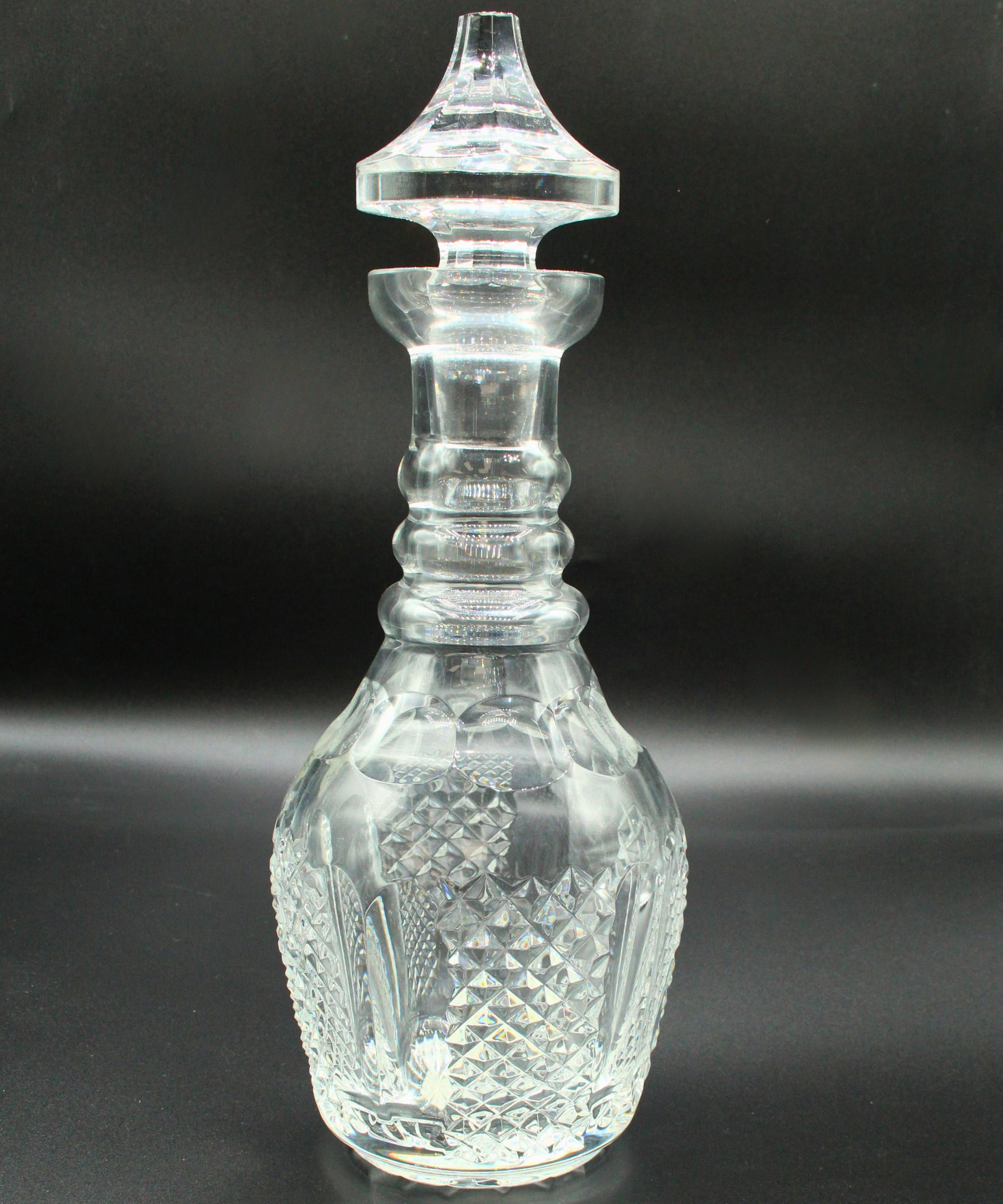 ウォーターフォード デキャンタ クリスタル　【45625575】 Diamond Line Decanter & Stopper by Waterford Crystal