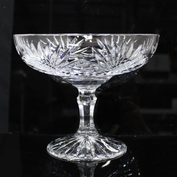 Waterford Crystal: Dorset Round Compote, 7.75" - No Box