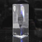 Waterford Crystal Golf Prism Paperweight, 4.5" - No Box