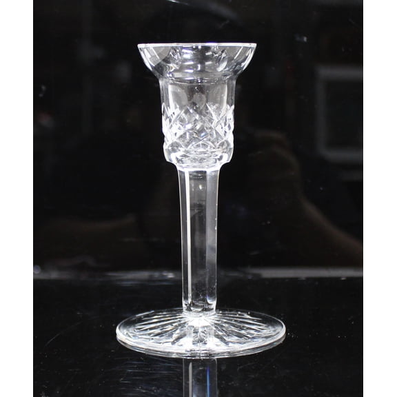 Waterford Crystal: Lismore Single Light Candlestick, 5.75" - No Box