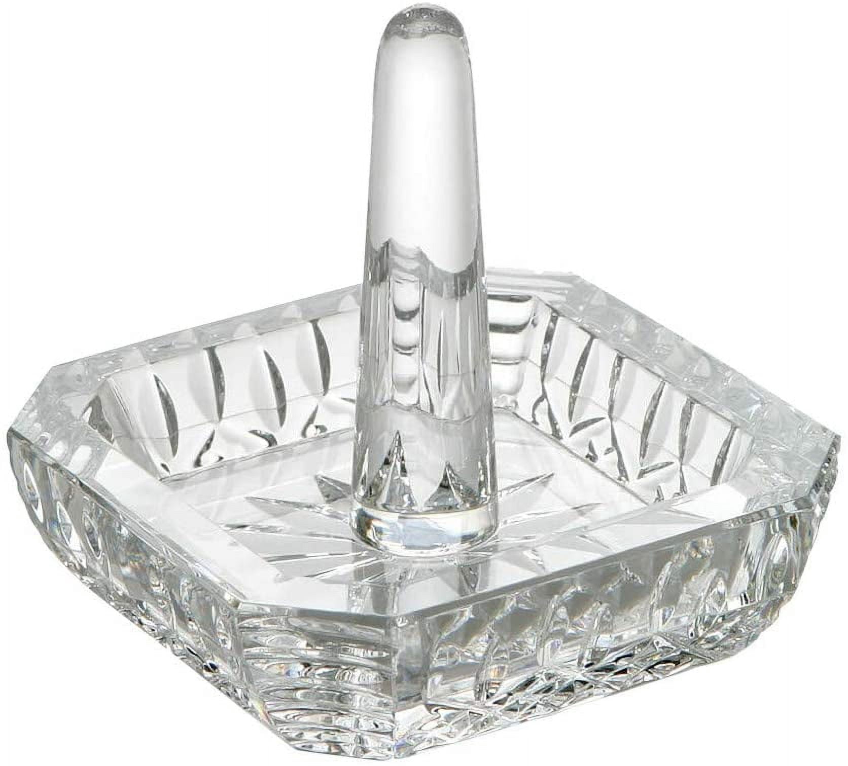 Waterford Lismore Square Ring Holder, 3, Clear