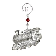 Waterford Train Engine Ornament 3in