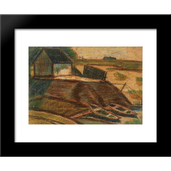 Waterfront 20x24 Framed Art Print by Nagy, Istvan