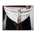 thumbnail image 1 of Waterfront Framed Boat Wall Art - 59" x 1.5" x 47" - Black/White, 1 of 4
