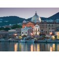 thumbnail image 1 of Art.com Waterfront View of Southern Harbor, Lesvos, Mithymna, Northeastern Aegean Islands, Greece Photographic Print by Walter Bibikow, 32" x 24", 1 of 4
