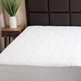 thumbnail image 1 of Waterguard Twin Mattress Protector Pad. Hypoallergenic Twin Mattress Pad Replacement for College Dormitories, Hospitals, and Residential Homes. Top Made from 100% Cotton for Softness and Comfort., 1 of 7