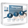 thumbnail image 1 of Waterguard Quilted Pillow Protector - Waterproof and Bed Bug Proof Standard Size Zippered Pillow Protector - Luxury Designed Pillowcases Protects Pillows from Dirt, Dust Mites, Stains, & Spills, 1 of 7