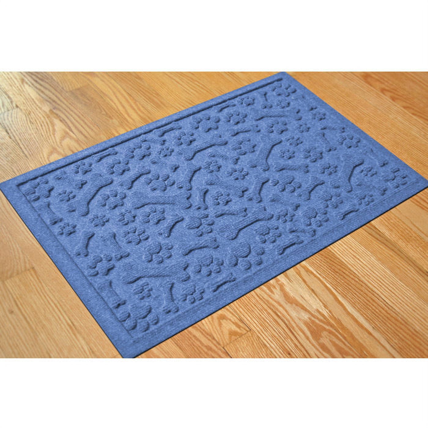 Waterhog Waterproof Paws Bones Dog Mat for Food