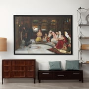 Waterhouse Consulting the Oracle Print Pre-Raphaelite Mythology Wall Art, Unframed Paper Poster 8x10in