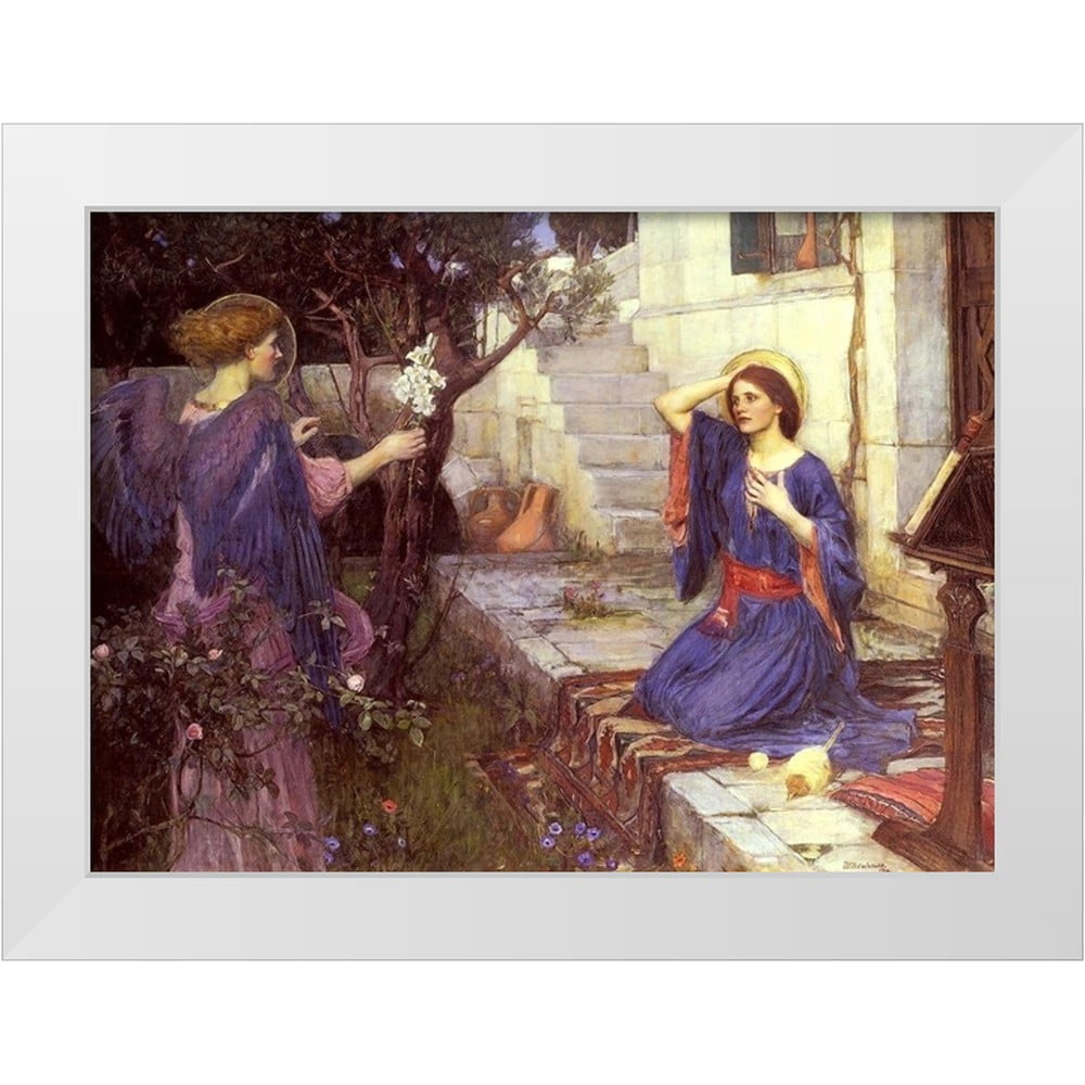 J・W・ウォーターハウス Waterhouse, John William 26x30 Gold Ornate Wood Framed with