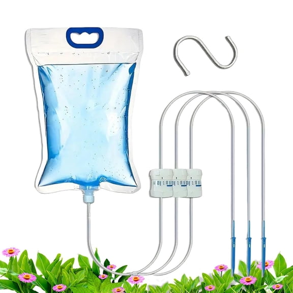 Watering Bag – PP 6.5L Adjustable Injector Slow Release Plant System for Garden Lawn Tree Irrigation