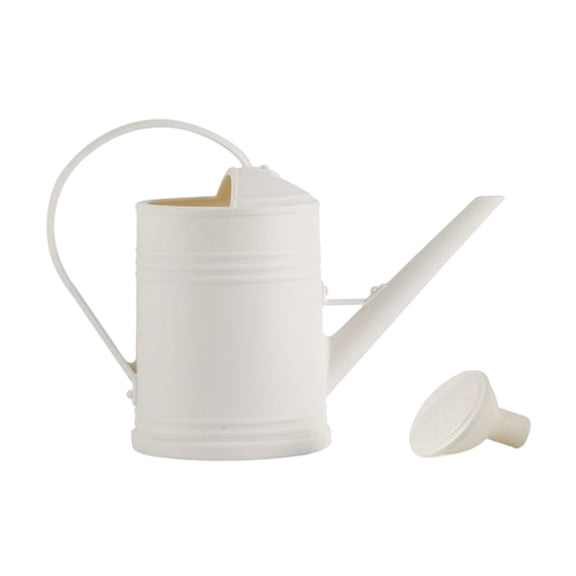 Watering Bottles Long Mouth Garden Tools Jar for Yard Flowerpots Patio Portable Watering Kettle Outdoor Curved Handle - WHITE
