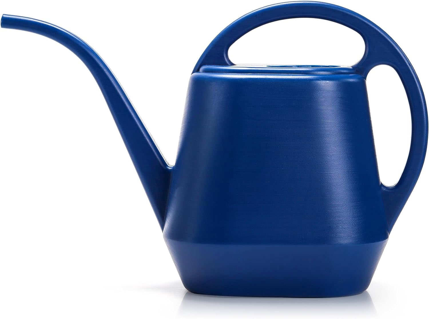 Watering Can, 1/2 Gallon Plastic Cans with Comfortable Handle, Small Garden Long Spout for Indoor Outdoor Plants, Blue