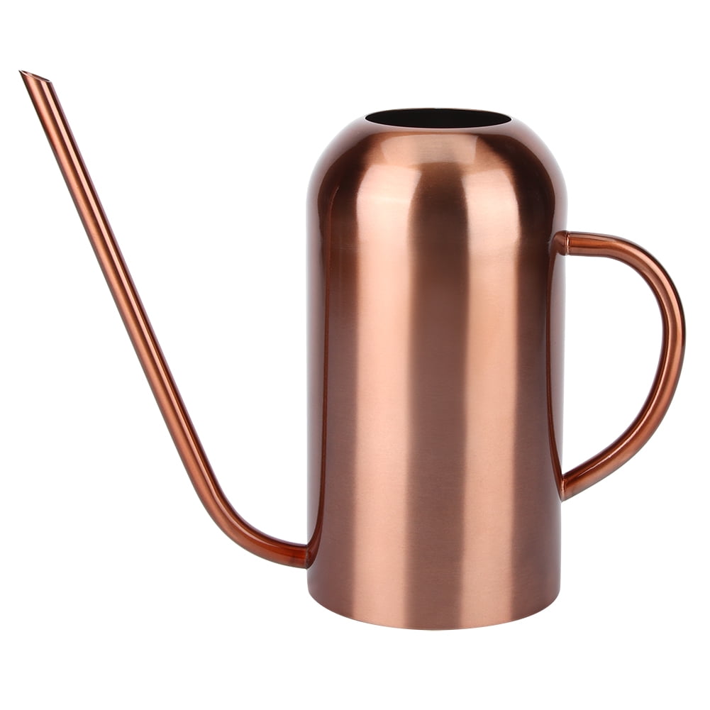 Watering Can,1.5L Stainless Steel Watering Can Sprinkle Pot Long Mouth