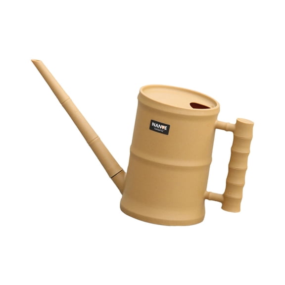 Watering Can 1.6L Long Spout Durable Water Can Watering Pot for Indoor Outdoor Plants Garden Flower Yard Courtyard Brown