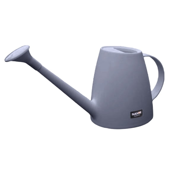 Watering Can for Indoor Outdoor Plants,1/2 Gallon Modern Small Watering Cans with Removable Nozzle,Long Spout Watering Can for Indoor Bonsai Garden Flowers 60 OZ(Grey)