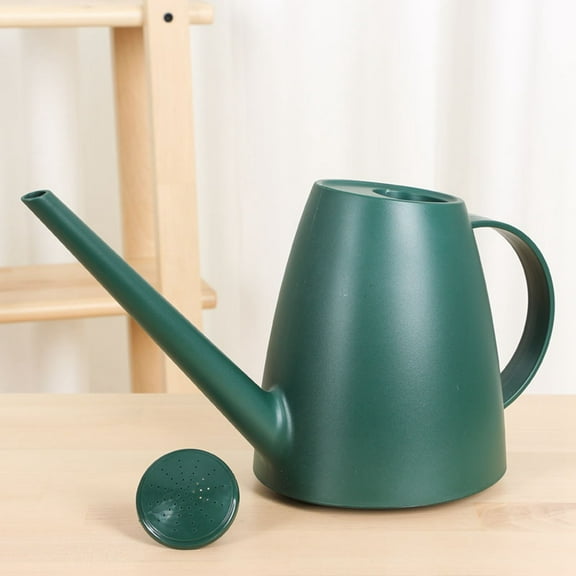 Watering Can for Indoor & Outdoor - 1.8L (1/2 Gallon) Small Watering Can with Removable Nozzle & Long Spout - for Bonsai, Houseplants, Garden Flowers (60OZ)