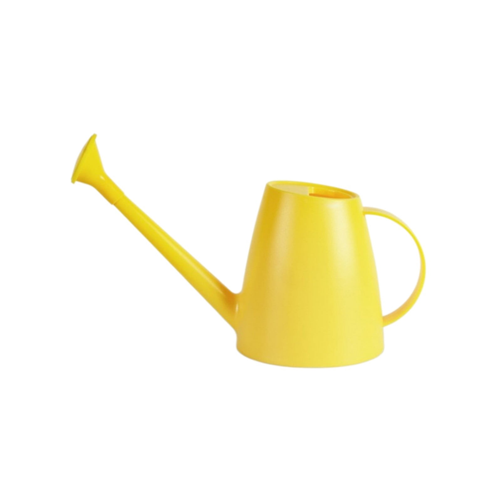 Watering Can for Indoor Plants, 1.8L/0.5 Gal Small Long Spout Water Can, Lightweight Garden Jug with Sprinkler Rose for Houseplant Outdoor Flower Watering, Yellow