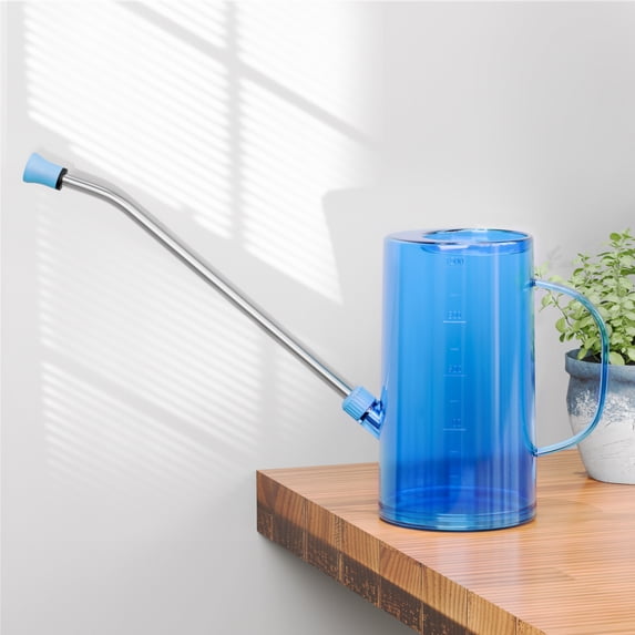 Watering Can Indoor Plants Long Spout, Guardwee Small Watering Can with Sprinkler Head for House Plants, Flowers, Succulents, Bonsai - 32oz