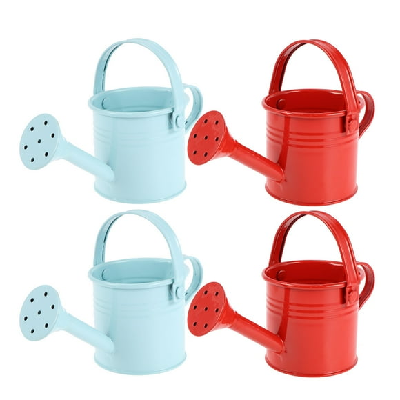 Watering Can Kettle Long Pot Sprinkling Plants Mouth Metal Kids Children Garden Bucket Iron Home Spout