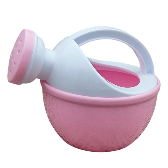 Watering Can for Student, Outdoor Watering Can, Water Sprinkler for Student, Play Sand for Student, Two Tone Pink Plastic, Summer Backyard Garden Activity, 1 Pc