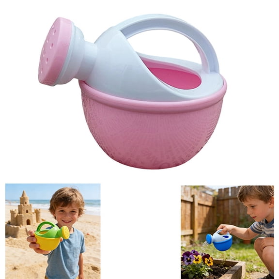 Watering Can Toy for Toddlers Kids Watering Can for Bath Sandbox Pool Backyard Baby Watering Can 1-3 Plastic Sprinkler Kettle Toddler Watering Can for Indoor,A