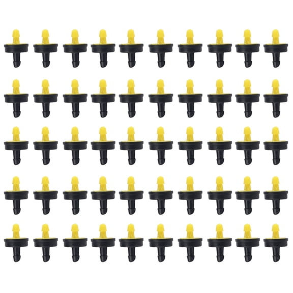 Watering Dripper, Irrigation Sprinkler, 50Pcs Adjustable Flow Pressure For Flower Basket Landscaping Projects