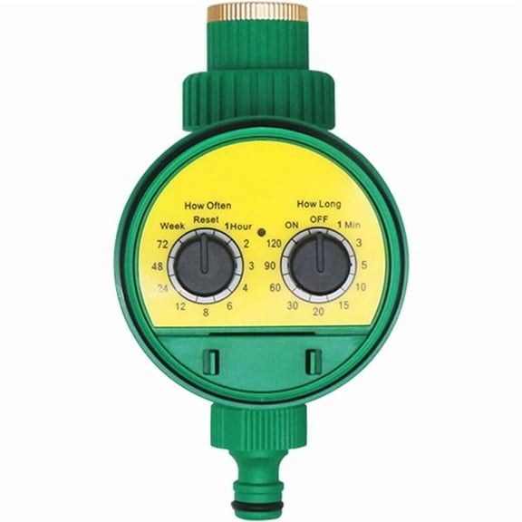Watering Timer, Automatic Garden Watering, Waterproof LED Display Watering Controller for Plants, Lawn, Garden, Vegetable Planting