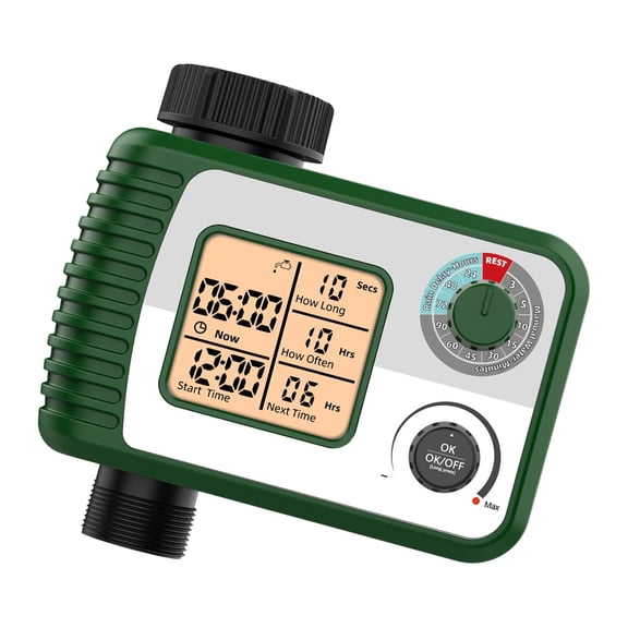 Watering Timer Automatic Rain Sensors Hose Timer for Garden Greenhouses Plant Irrigation Systems Watering Controller