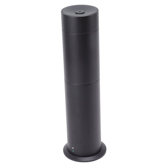 Waterless Aromatherapy Scent Diffuser Machine, 120ml Bluetooth and Remote Control Essential Oil Nebulizer for Home and Spa, Covers Up to 200 m3 (11.2 x 3.3 inches) - Black US Plug