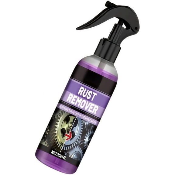 Waterless Automotive Rust Remover Spray for Metal Surfaces Safe Paint