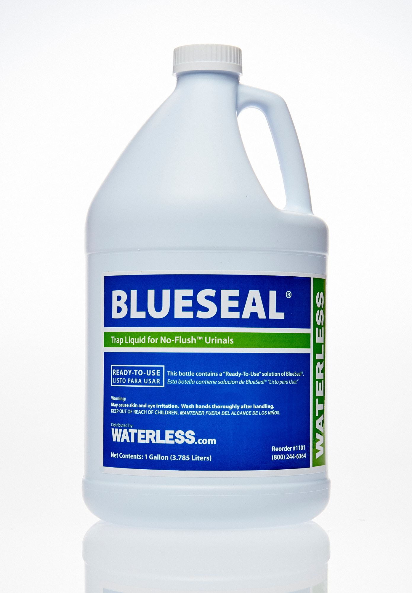 Waterless BlueSeal Gallon Urinal Trap Seal Liquid