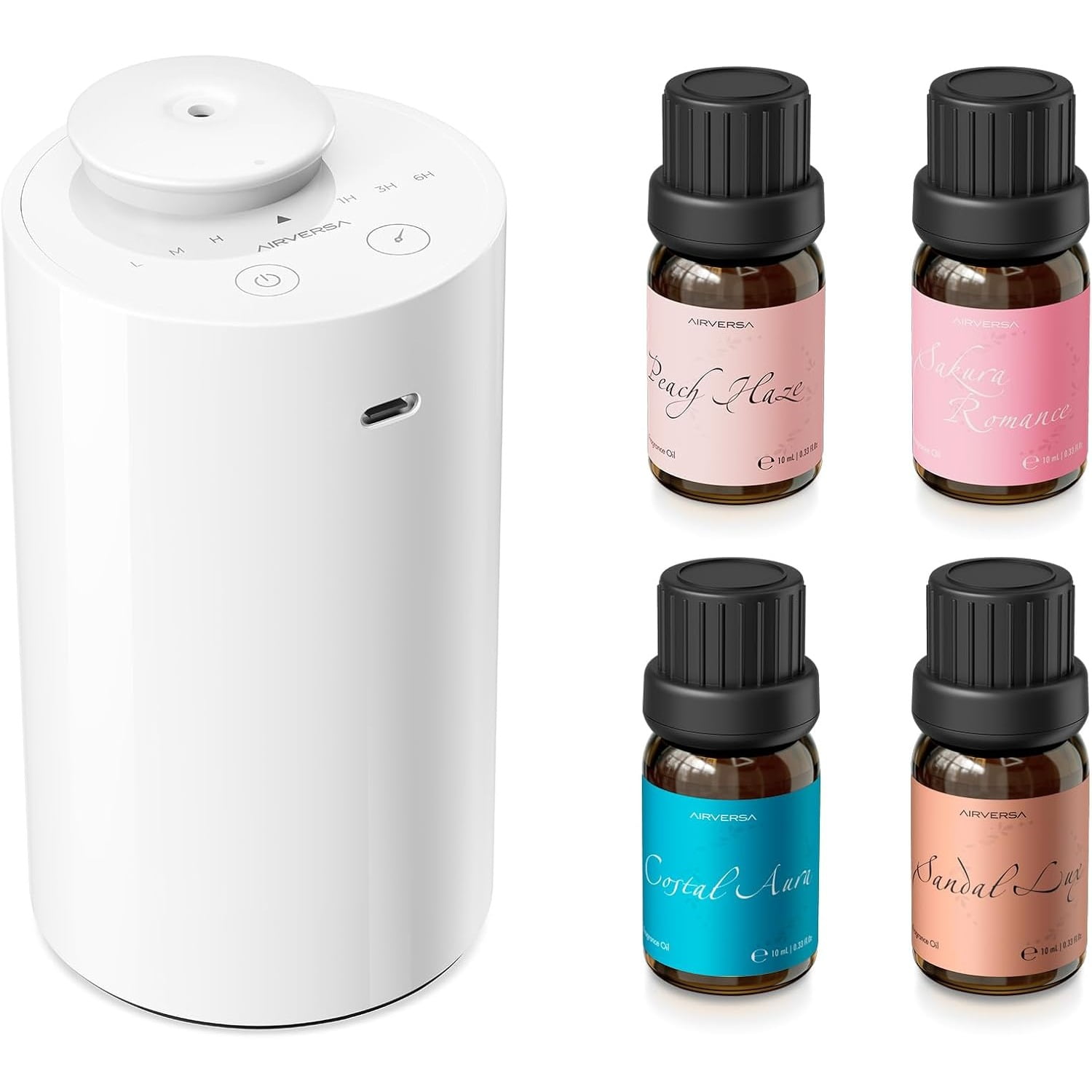ZMARKRAFT® Waterloze Etherische Olie Diffuser w Massief Houten Cover 2 Timers 3 Mist Modes, Auto-Off Stille Ultrasone Geurverspreider, Waterloze Geurverspreider met Lichten, Kamer Decor Aromatherapie ZMARKRAFT® Waterloze Etherische Olie Diffuser w Massief Houten Cover 2 Timers 3 Mist Modes, Auto-Off Stille Ultrasone Geurverspreider, Waterloze Geurverspreider met Lichten, Kamer Decor Aromatherapie