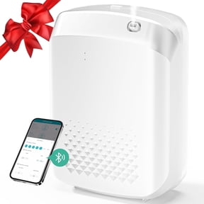 Waterless Essential Oil Diffuser 3000 Sq.Ft Coverage for Large Home Hotel Office, 400ml Cold Air Scent Machine for Aromathrapy, Bluetooth App Control, Quiet No-Noise Aroma Diffuser Wall Amount