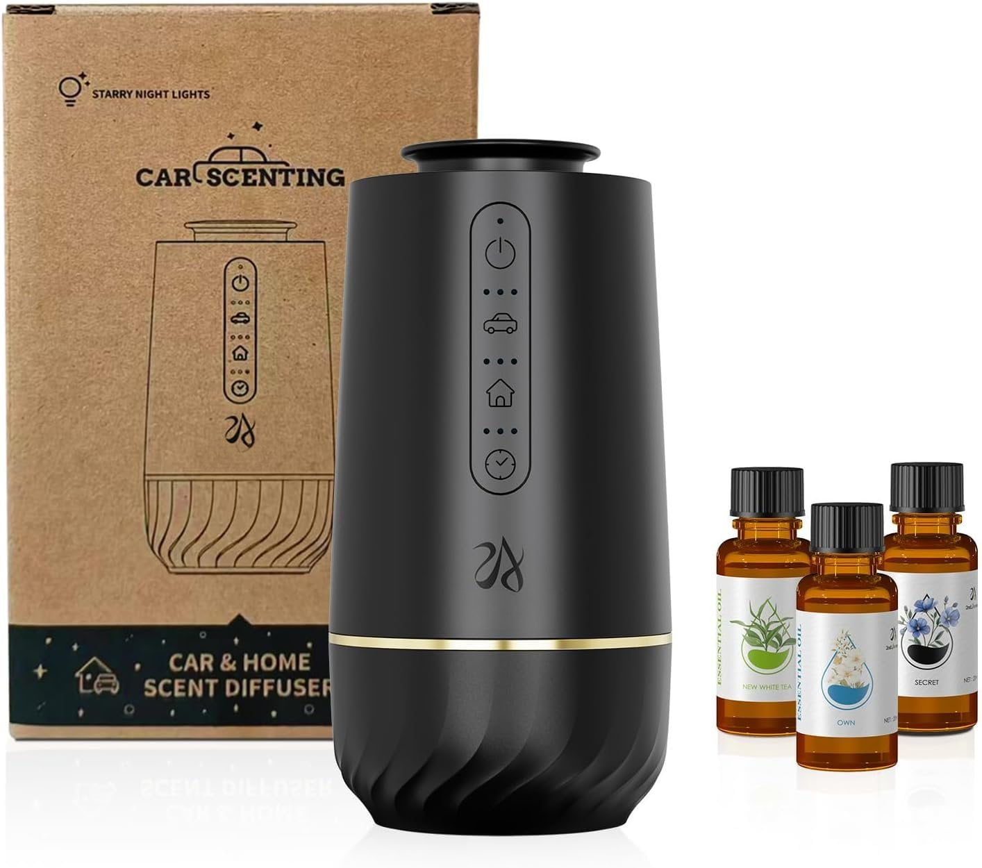 Waterless Oil Diffuser, Portable Diffusers for Essential Oils ...