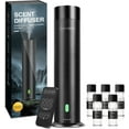 thumbnail image 1 of Waterless Scent Diffuser Starter Kit - 1000 Sq Ft Coverage, Hotel Diffuser, Essential Oil Large Room, Included 5 Oils, Remote Control, Black, 11.30In, 1 of 4