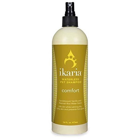 Waterless Shampoo for Dogs & Cats Healing Agents Calm Dry Itchy Flaky Skin Coats(16 ounce)