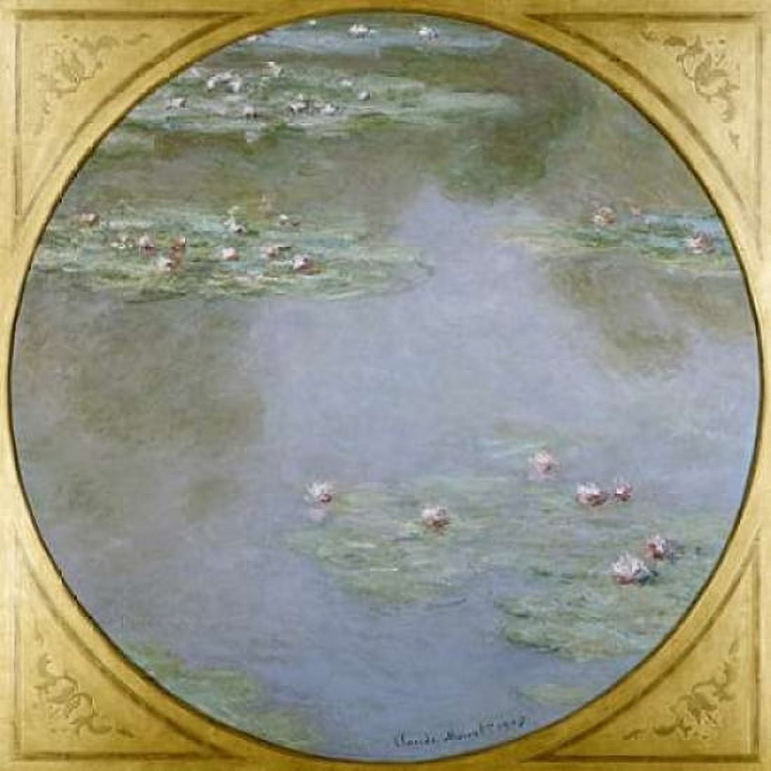 Waterlilies Canvas Art - Claude Monet (24 x 24)