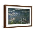 thumbnail image 1 of Waterlilies Green Reflections, 191418 Left Section, Botanical Framed Art Print Wall Art by Claude Monet Sold by Art.Com, 1 of 6