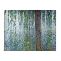 Waterlilies Two Weeping Willows 3 - Claude Monet - 8x10 - Wall Art Print - UNFRAMED