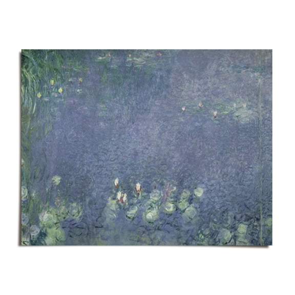 Waterlily Pond: The Bridge - Claude Monet - 9x12 - Wall Art Print - UNFRAMED