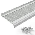 thumbnail image 1 of Waterlock Micromesh 5 inch Gutter Guards Leaf Protection, 100 Feet High-Gloss White, Stainless Steel Mesh, Aluminum Gutter Covers, Contractor Grade Gutter Guard from Manufacturer, 1 of 9