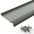 thumbnail image 1 of Waterlock Micromesh 5 inch Gutter Guards Leaf Protection, 25 Feet Teretone, Stainless Steel Mesh, Aluminum Gutter Covers, Contractor Grade Gutter Guard from Manufacturer, 1 of 9