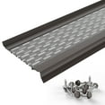 thumbnail image 1 of Waterlock Micromesh 5 inch Gutter Guards Leaf Protection, 35 Feet Dark Bronze, Stainless Steel Mesh, Aluminum Gutter Covers, Contractor Grade Gutter Guard from Manufacturer, 1 of 9