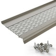 thumbnail image 1 of Waterlock 6" Leaf Protection Micromesh Gutter Guards - Stainless Steel Mesh & Aluminium Gutter Covers - Fits K-Style Gutters, 1 of 9