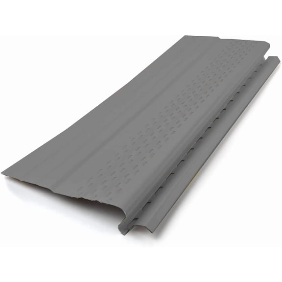 Waterlock Pro Universal Gutter Protection, [5", 6" & 7" K-Style, Half Round & Box Gutters], Dark Gray, 100 Feet, Aluminum Frame