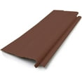 thumbnail image 1 of Waterlock Pro Gutter Guards Leaf Protection 100 Feet Pack Royal Brown, A Contractor-Grade Gutter Guard from Manufacturer, Domestic Aluminum Gutter Covers 5 and 6 Inch Gutters, 1 of 7