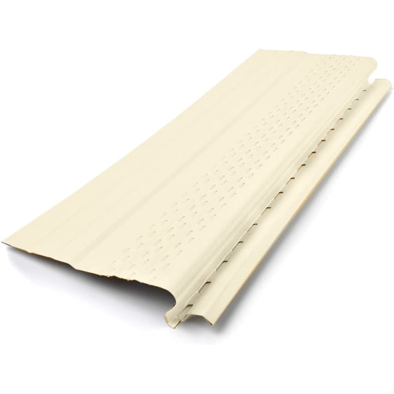 Waterlock Pro Gutter Guards Leaf Protection 50 Feet Pack Eggshell, A Contractor-Grade Gutter Guard from Manufacturer, Domestic Aluminum Gutter Covers 5 and 6 Inch Gutters
