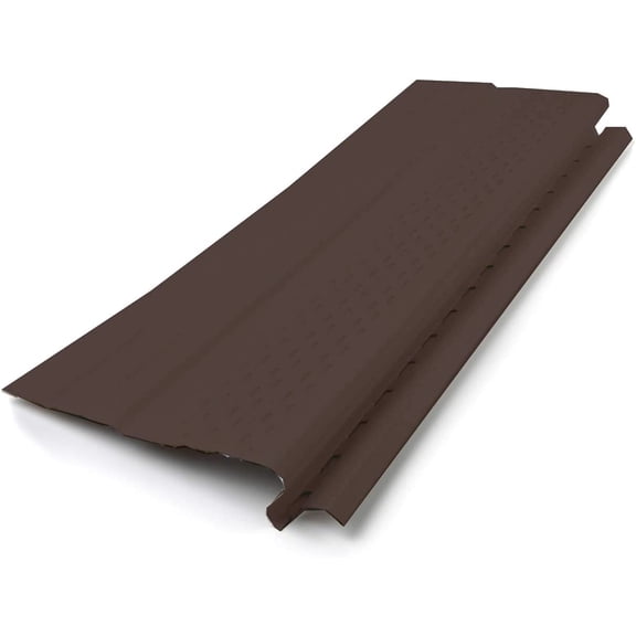 Waterlock Pro Gutter Guards Leaf Protection Sample Pack Dark Bronze, A Contractor-Grade Gutter Guard from Manufacturer, Domestic Aluminum Gutter Covers 5 and 6 Inch Gutters