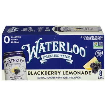 Waterloo - Sparkling Water Blckbry Lmnade - Case of 3-8/12 FZ